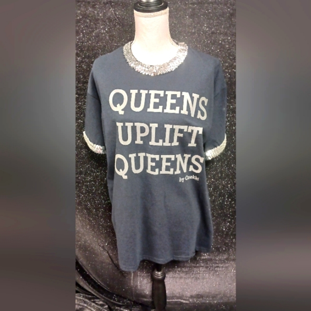 Black And Sliver TShirt Custom